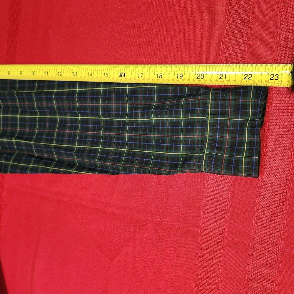 Polo Ralph Lauren Youth Large 14-16 Plaid Button Down Shirt Cotton Pony Logo - Picture 10 of 10